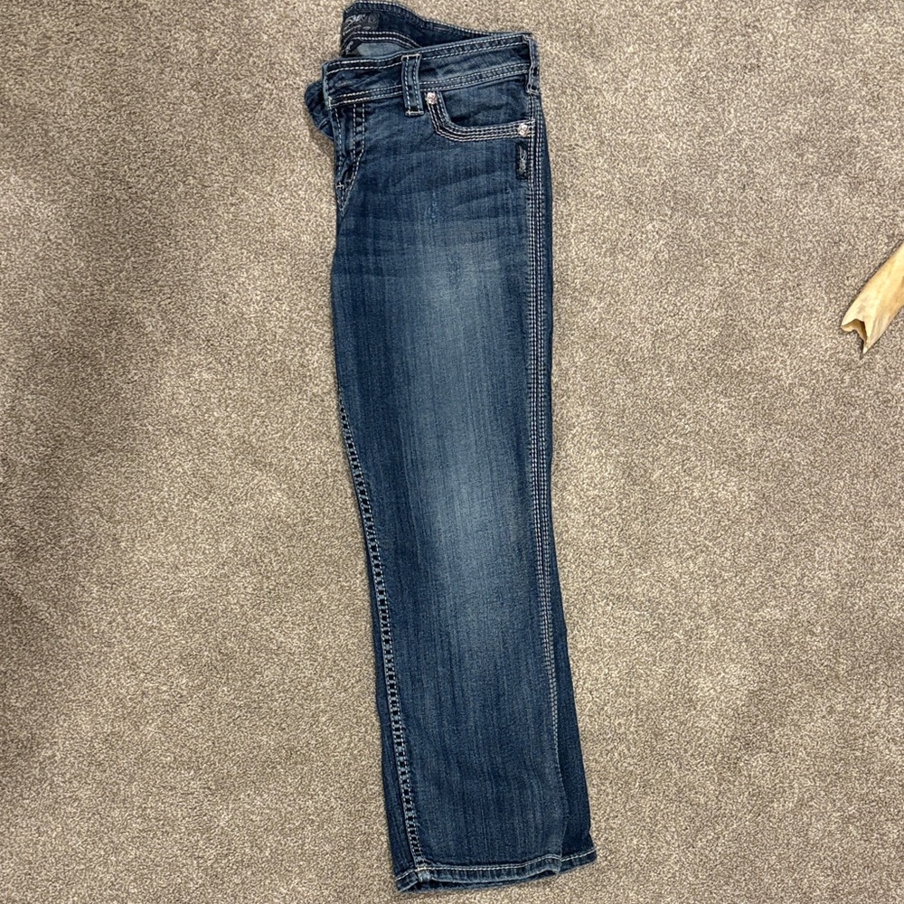 Silver Twisted Capri - image 6